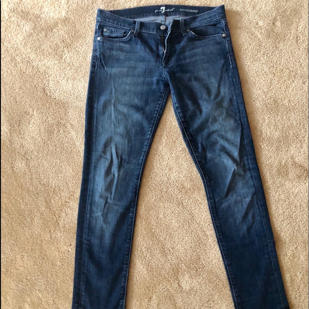 7 for all mankind “Roxanne” size 28 skinny jeans